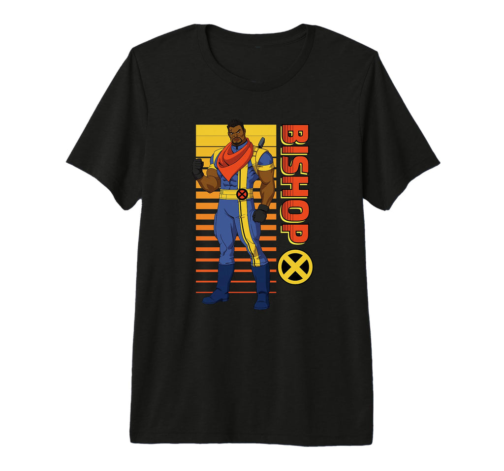 Marvel X 97 Bishop Lucas Striped Tri T-Shirt - Streetwear Style Men Women - T-Shirt, Sweatshirt, Hoodie
