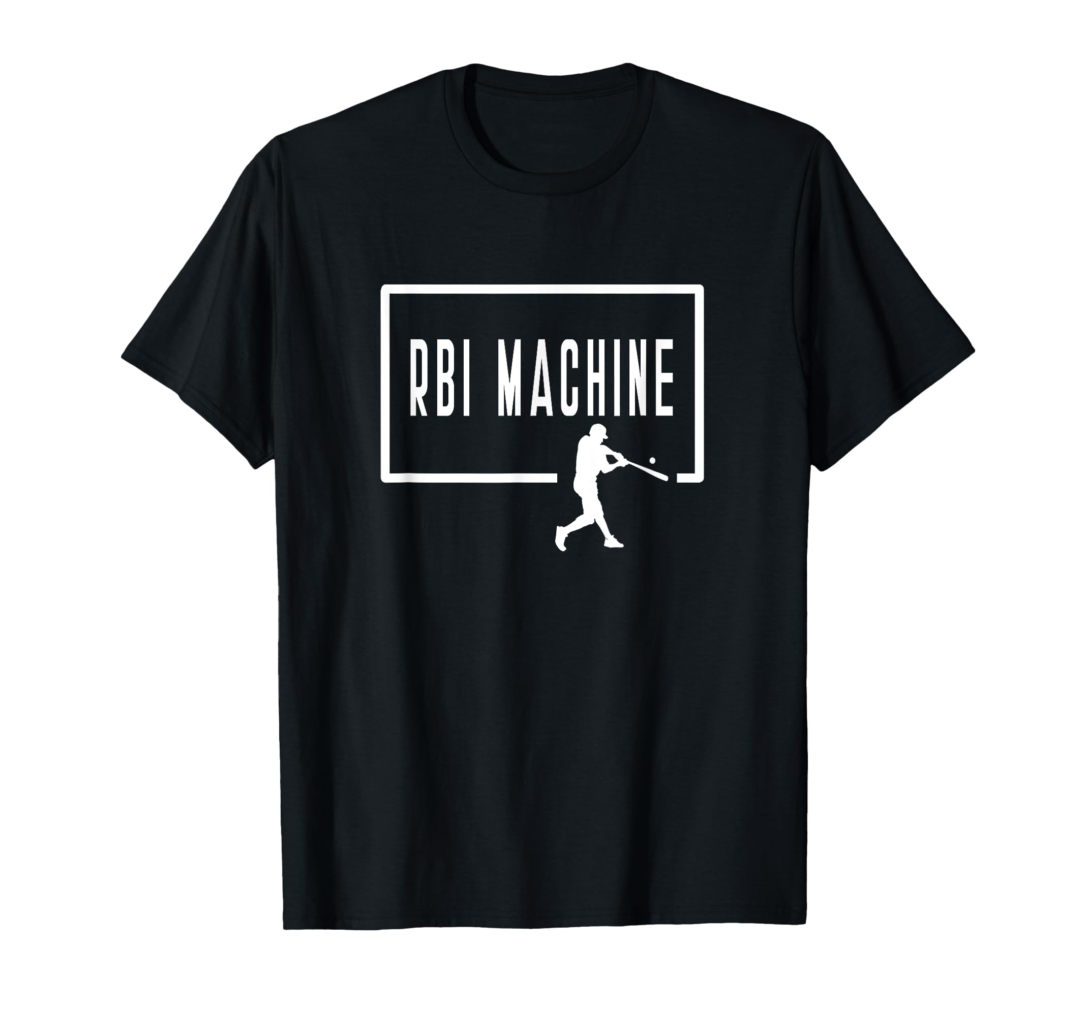 Rbi Machine Baseball Batter Homerun T-Shirt - Casual Everyday Wear Unisex - T-Shirt, Sweatshirt, Hoodie