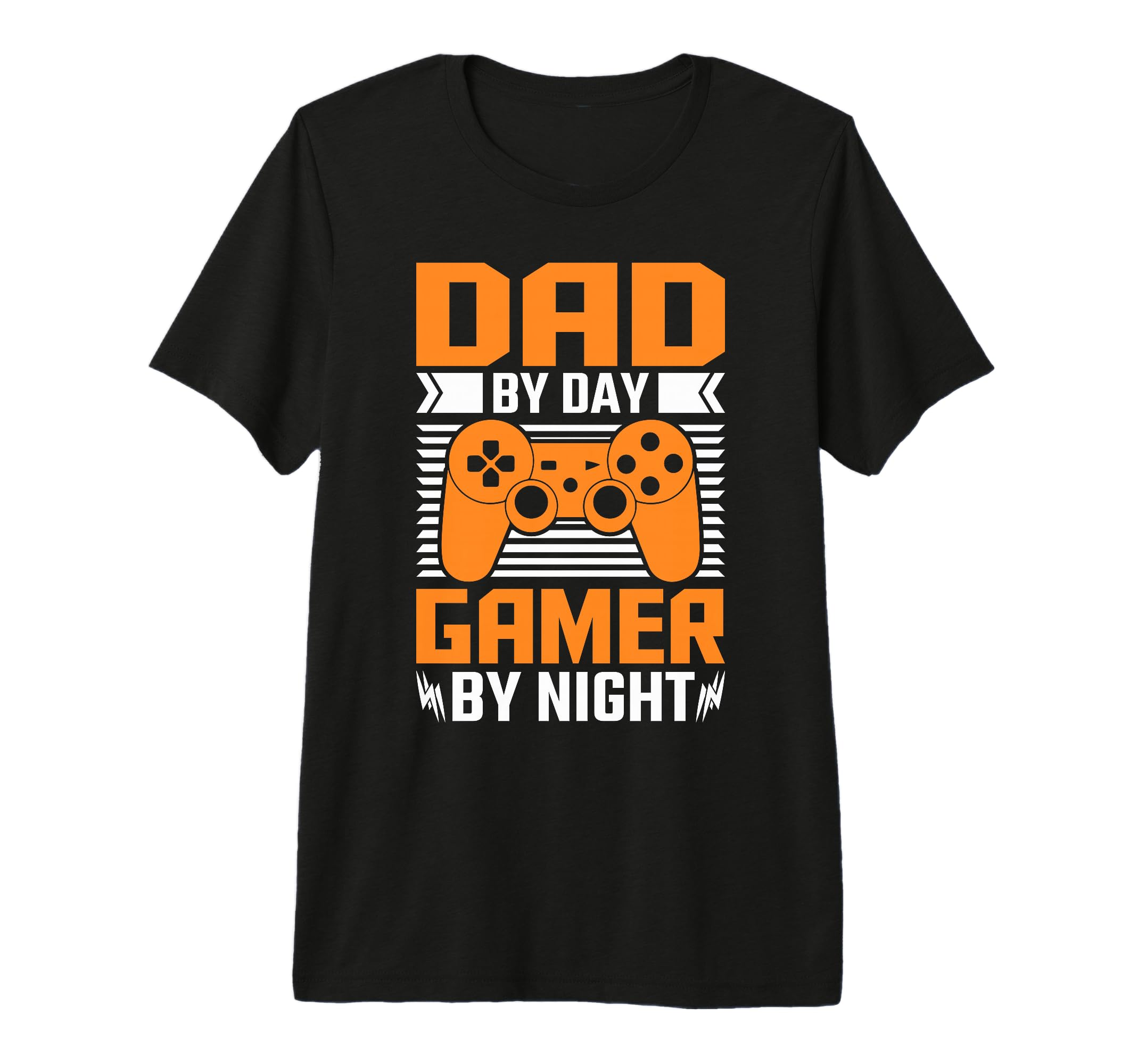 Dad Day Gamer Night Tri Blend T-Shirt - Minimalist Print Unisex - T-Shirt, Sweatshirt, Hoodie