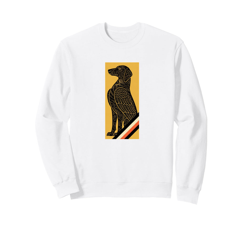 Dog Wings Illustration Dog Lover Sweatshirt - Graphic Print for Adults - T-Shirt, Sweatshirt, Hoodie