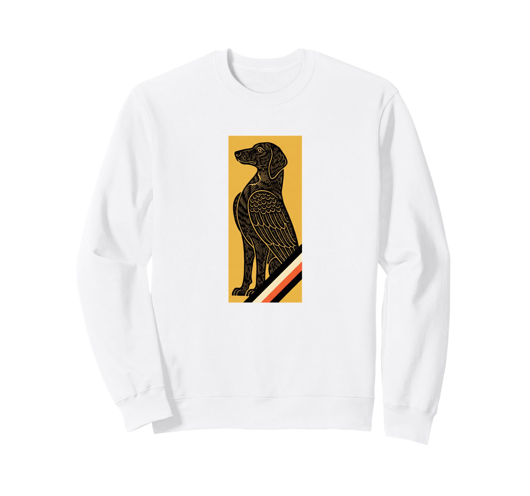 Dog Wings Illustration Dog Lover Sweatshirt - Graphic Print for Adults - T-Shirt, Sweatshirt, Hoodie