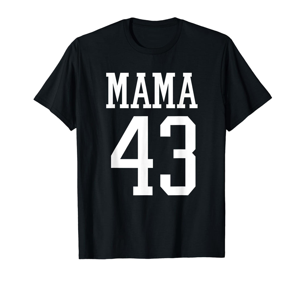 Number 43 Mama Biggest Fan Spirit T-Shirt - Minimalist Print Men Women - T-Shirt, Sweatshirt, Hoodie