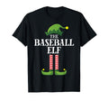 Baseball Elf Matching Family Group T-Shirt - Minimalist Print Men Women - T-Shirt, Sweatshirt, Hoodie