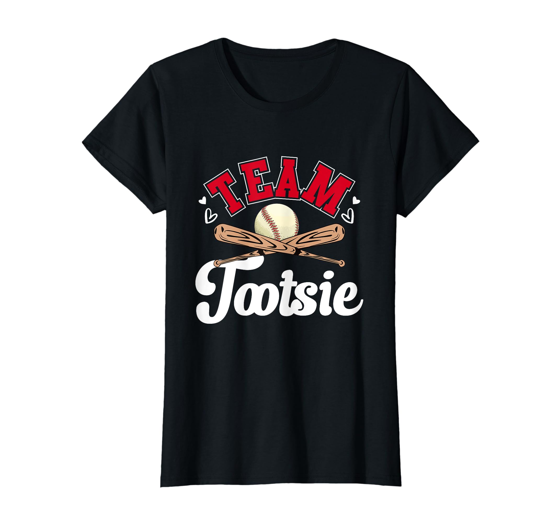 Team Tootsie Mothers Day Baseball T-Shirt - Fun Novelty Design for Adults - T-Shirt, Sweatshirt, Hoodie