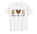 Peace Love Corgi Animal Lover Pet T-Shirt - Casual Everyday Wear Unisex - T-Shirt, Sweatshirt, Hoodie