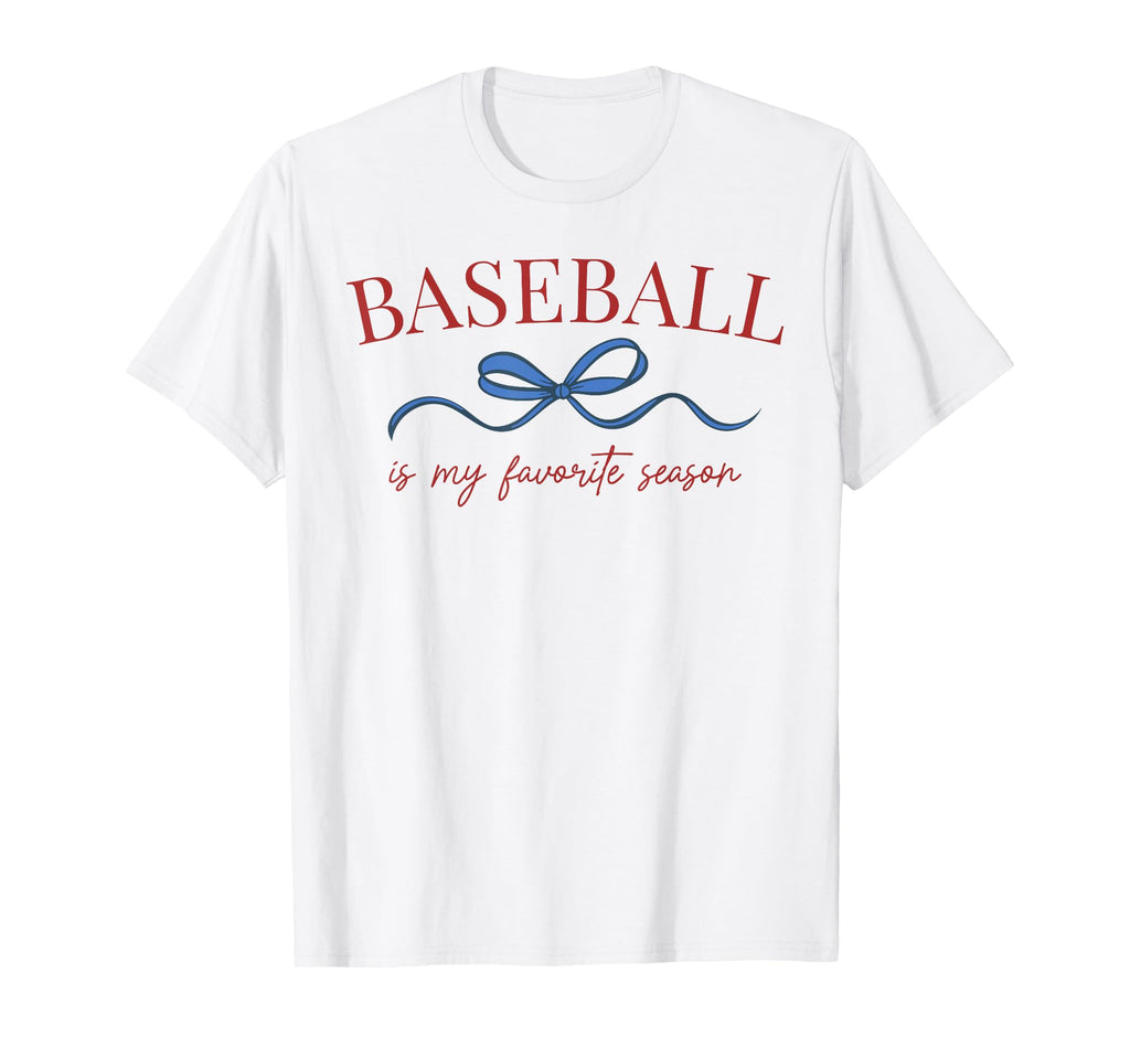 Baseball Is My Favorite Season Baseball T-Shirt - Minimalist Print Unisex - T-Shirt, Sweatshirt, Hoodie