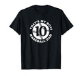 Thats My 10 Proud Baseball Dad Fathers T-Shirt - Custom Art Print Unisex - T-Shirt, Sweatshirt, Hoodie