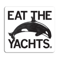 Eat the Yachts Sticker - Adult & Kids T-Shirts, Sweatshirts & Hoodies apparel design preview 1