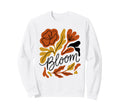 Bloom Boho Wildflower Botanical Sweatshirt - Streetwear Style Men Women - T-Shirt, Sweatshirt, Hoodie