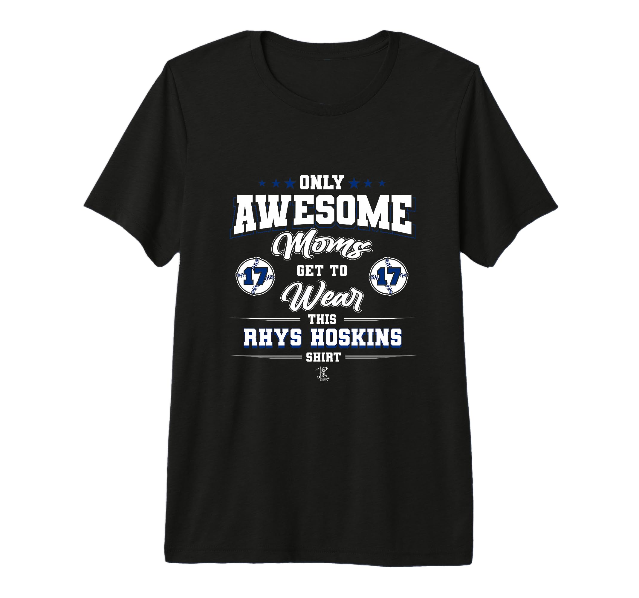 Rhys Hoskins Awesome Moms Tri Blend T-Shirt - Trendy Graphic Unisex - T-Shirt, Sweatshirt, Hoodie