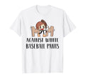 Moms Against White Baseball Pants Funny T-Shirt - Graphic Print for Adults - T-Shirt, Sweatshirt, Hoodie