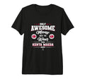 Kenta Maeda Awesome Moms Tri Blend T-Shirt - Novelty Apparel for Adults - T-Shirt, Sweatshirt, Hoodie