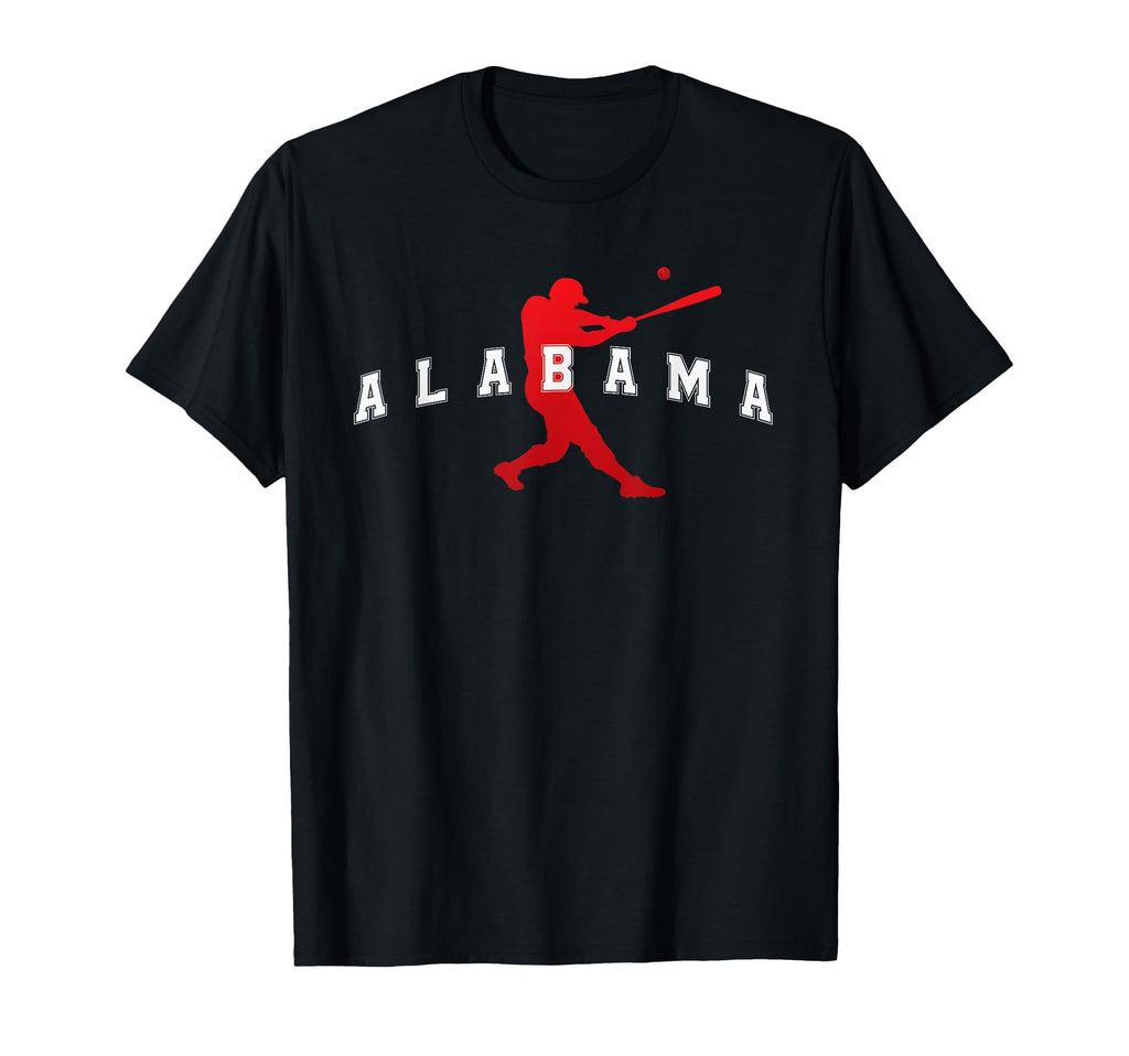 Alabama Baseball Tees Tanks Tops Hoodie - Fun Novelty Design Men Women - T-Shirt, Sweatshirt, Hoodie