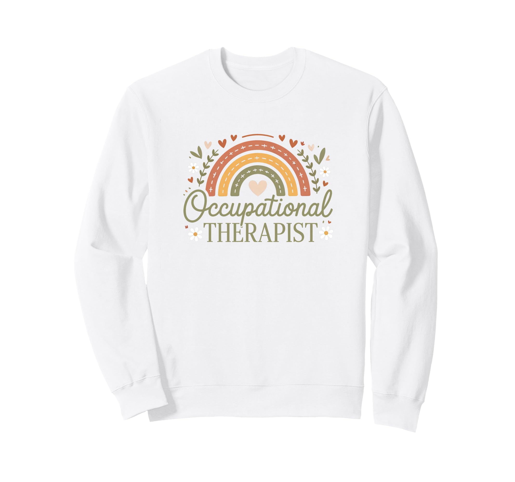 Funny Occupational Therapist Boho Sweatshirt - Trendy Graphic for Adults - T-Shirt, Sweatshirt, Hoodie