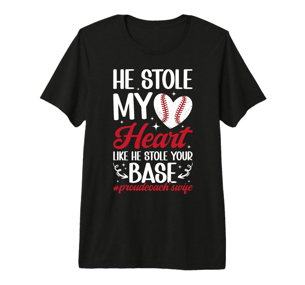 Proud Baseball Coachs Wife Baseball T-Shirt - Streetwear Style Men Women - T-Shirt, Sweatshirt, Hoodie