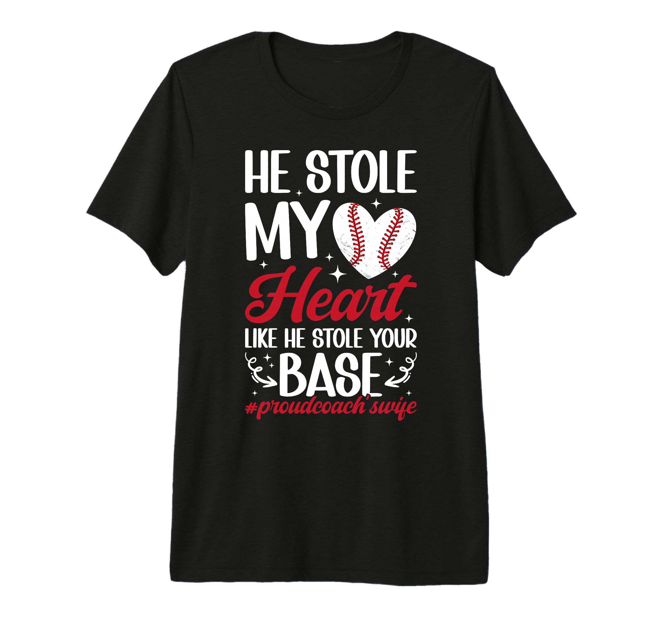 Proud Baseball Coachs Wife Baseball T-Shirt - Streetwear Style Men Women - T-Shirt, Sweatshirt, Hoodie