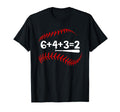 6 4 3 2 Double Play Funny Baseball T-Shirt - Unique Graphic for Adults - T-Shirt, Sweatshirt, Hoodie