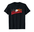 Boston Baseball City Skyline Baseball T-Shirt - Graphic Print Men Women - T-Shirt, Sweatshirt, Hoodie