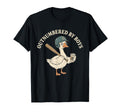 Funny Mom Goose Mothers Day T-Shirt - Minimalist Print for Adults - T-Shirt, Sweatshirt, Hoodie