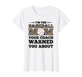 Womens Im Baseball Mom Your Coach T-Shirt - Unique Graphic Men Women - T-Shirt, Sweatshirt, Hoodie