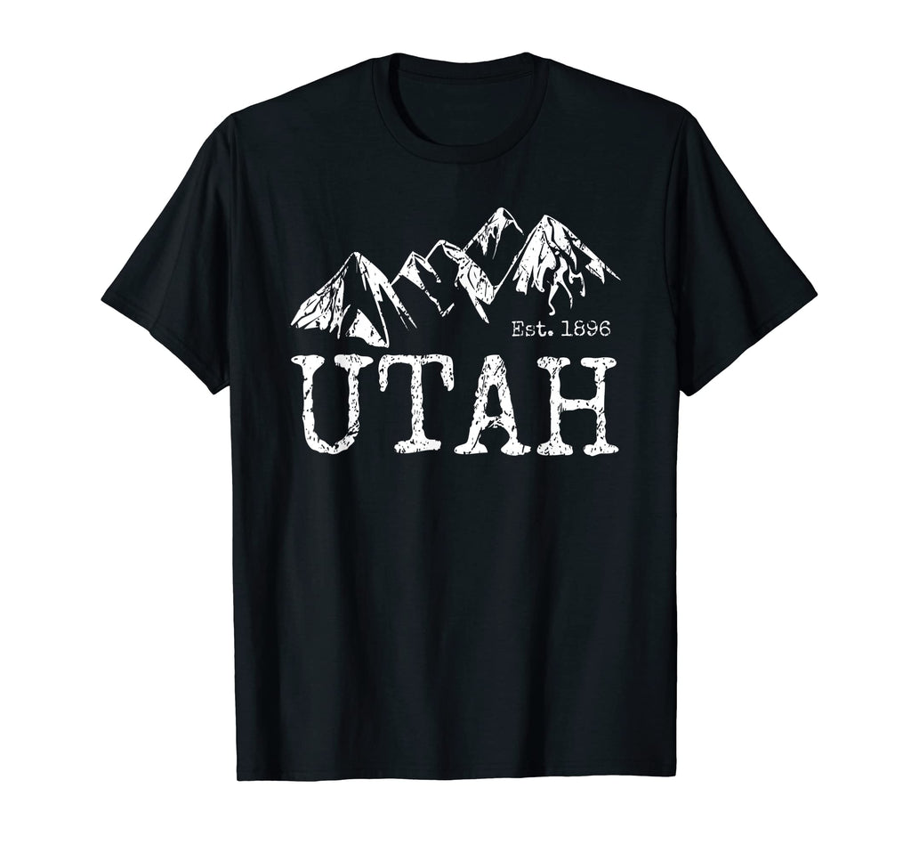 Utah Distressed Trendy Mountain Home T-Shirt - Novelty Apparel for Adults - T-Shirt, Sweatshirt, Hoodie