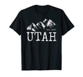 Utah Distressed Trendy Mountain Home T-Shirt - Novelty Apparel for Adults - T-Shirt, Sweatshirt, Hoodie