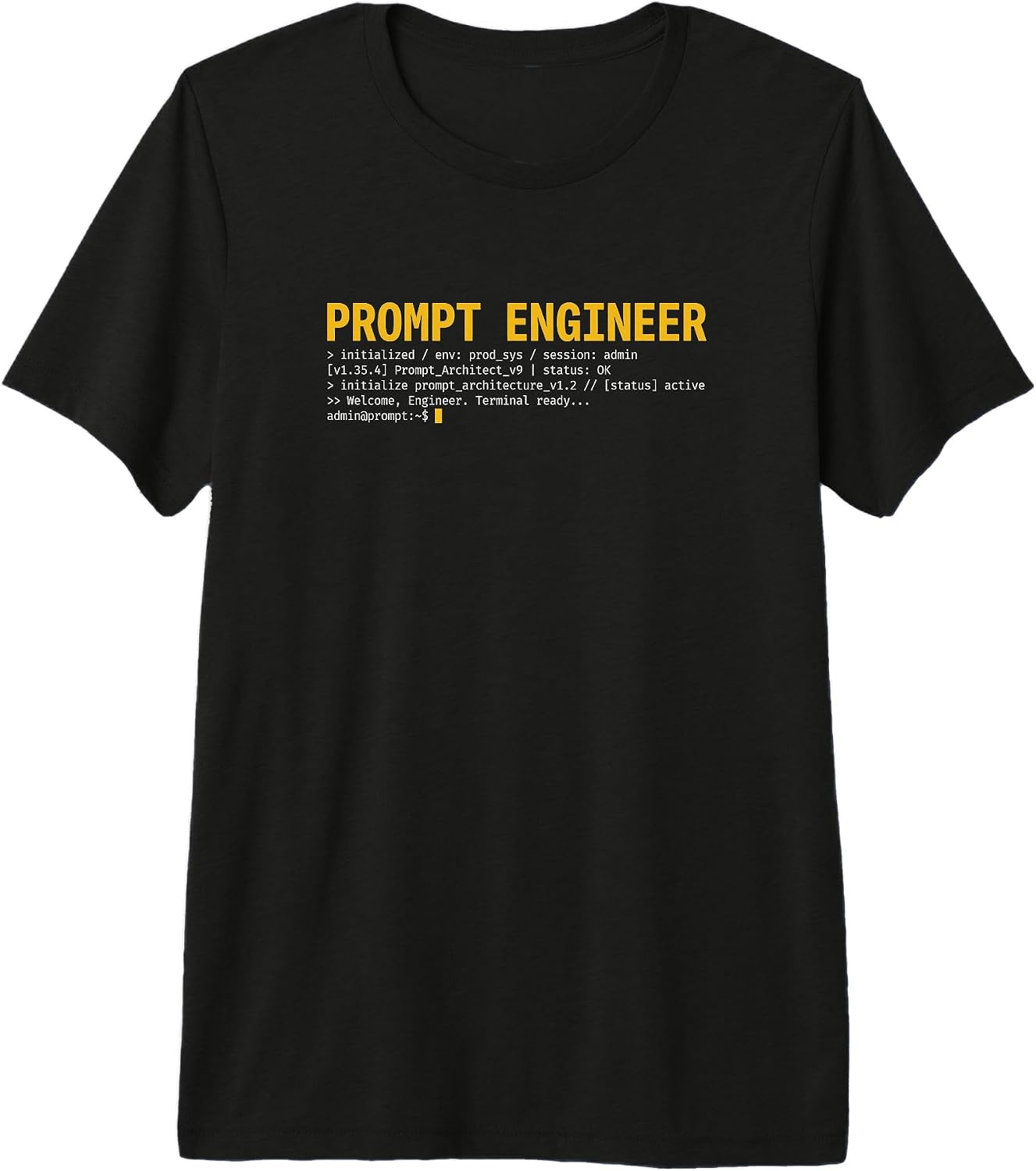 Prompt Engineer Logic Designs - Adult & Kids T-Shirts, Sweatshirts & Hoodies apparel design preview 1