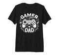 Gamer Dad Game Controller Gaming Video T-Shirt - Trendy Graphic for Adults - T-Shirt, Sweatshirt, Hoodie