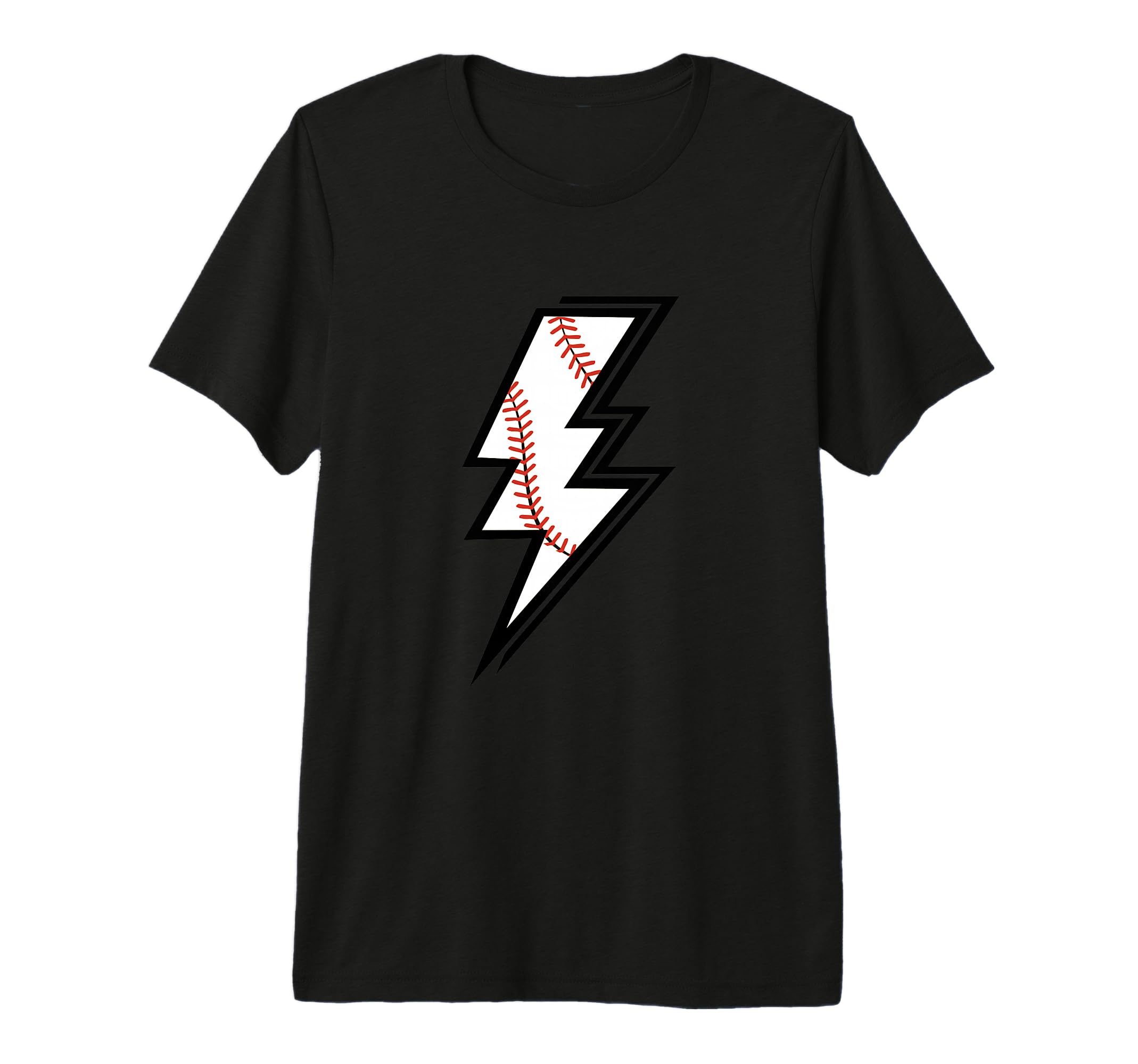 Baseball Lightning Bolt Baseball Mom T-Shirt - Streetwear Style Men Women - T-Shirt, Sweatshirt, Hoodie