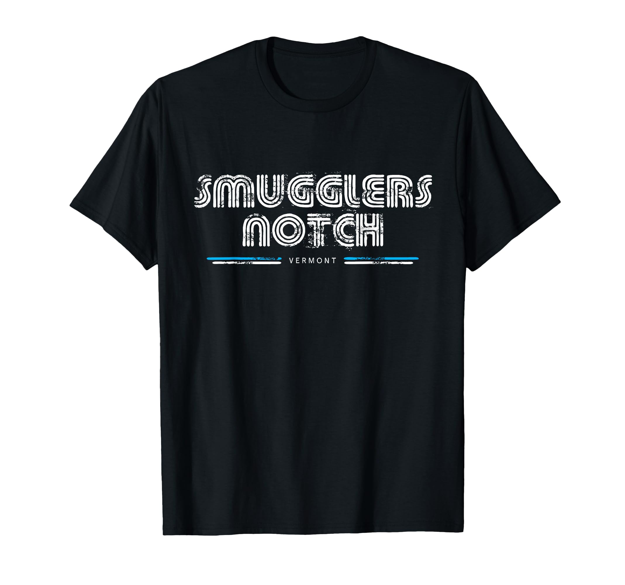 Smugglers Notch Vermont Vt 70S 80S Type T-Shirt - Novelty Apparel Unisex - T-Shirt, Sweatshirt, Hoodie