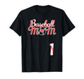 Baseball Mom Mothers Day 1 Baseball T-Shirt - Aesthetic Graphic Unisex - T-Shirt, Sweatshirt, Hoodie