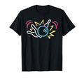 80S Neon Sign Strike Bowling Bowling T-Shirt - Graphic Print Men Women - T-Shirt, Sweatshirt, Hoodie