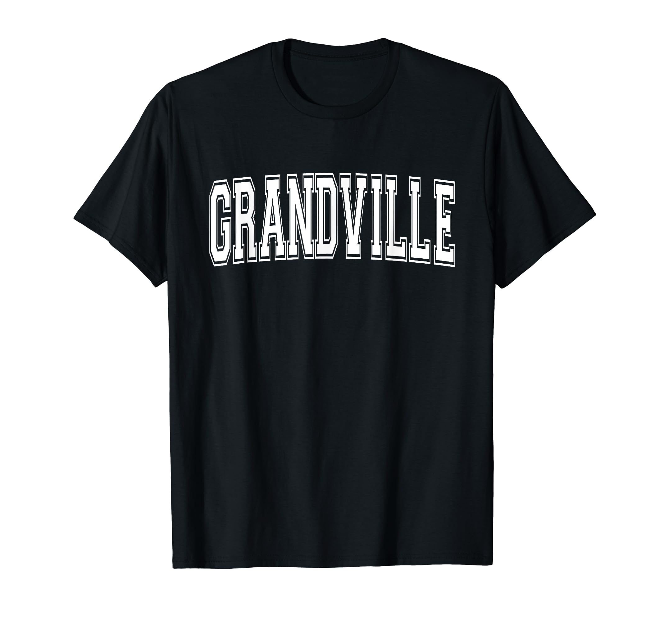 Grandville Mi Michigan Usa Sports Varsity T-Shirt - Custom Art Print Unisex - T-Shirt, Sweatshirt, Hoodie
