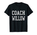 Coach Willow Custom Football Soccer T-Shirt - Graphic Print Men Women - T-Shirt, Sweatshirt, Hoodie
