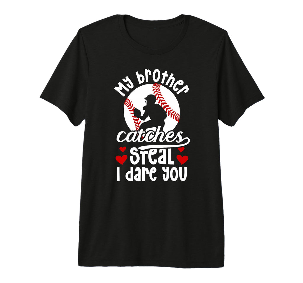 Funny Baseball Catcher Sister Baseball T-Shirt - Trendy Graphic Unisex - T-Shirt, Sweatshirt, Hoodie