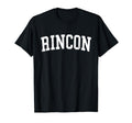 Rincon Ga Distressed White Varsity T-Shirt - Novelty Apparel for Adults - T-Shirt, Sweatshirt, Hoodie