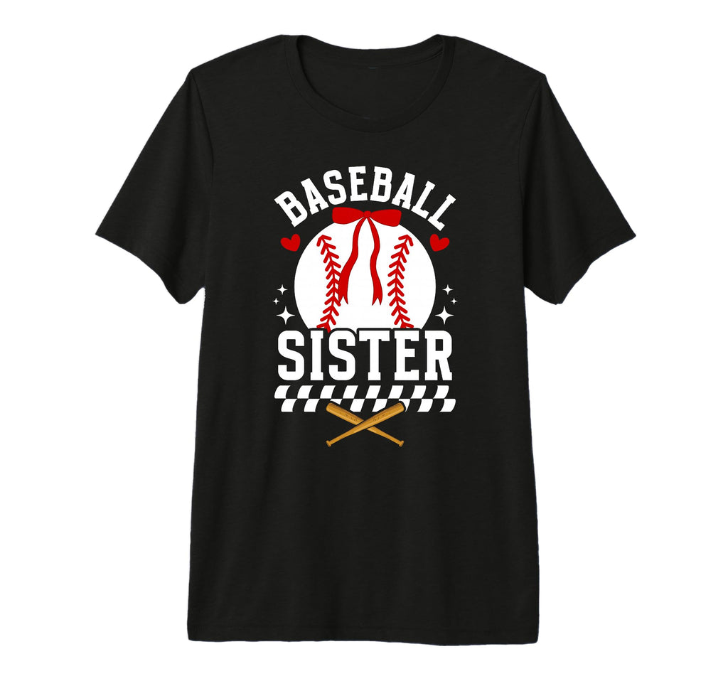 Baseball Sister Baseball Player T-Shirt - Novelty Apparel for Adults - T-Shirt, Sweatshirt, Hoodie