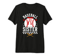 Baseball Sister Baseball Player T-Shirt - Novelty Apparel for Adults - T-Shirt, Sweatshirt, Hoodie