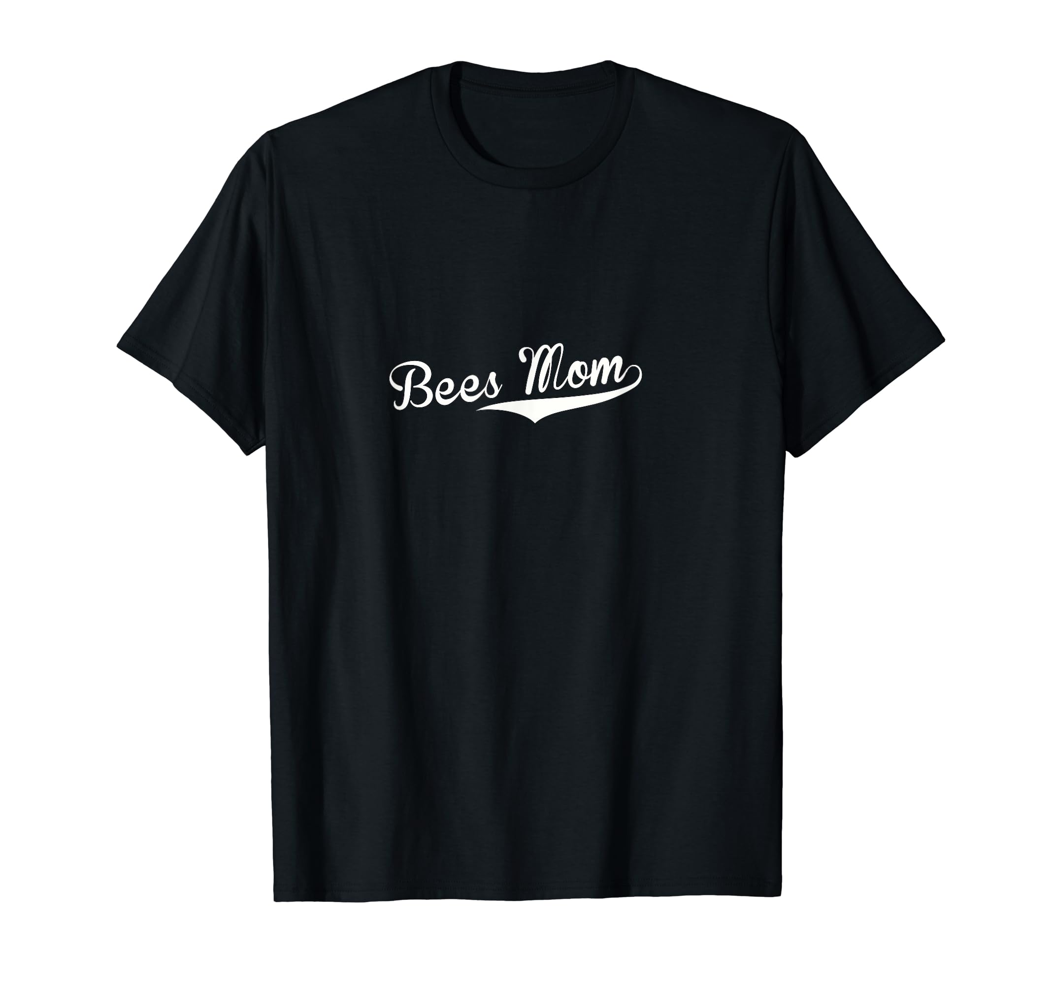 Bees Mom Baseball Fan T-Shirt - Custom Art Print Unisex - T-Shirt, Sweatshirt, Hoodie