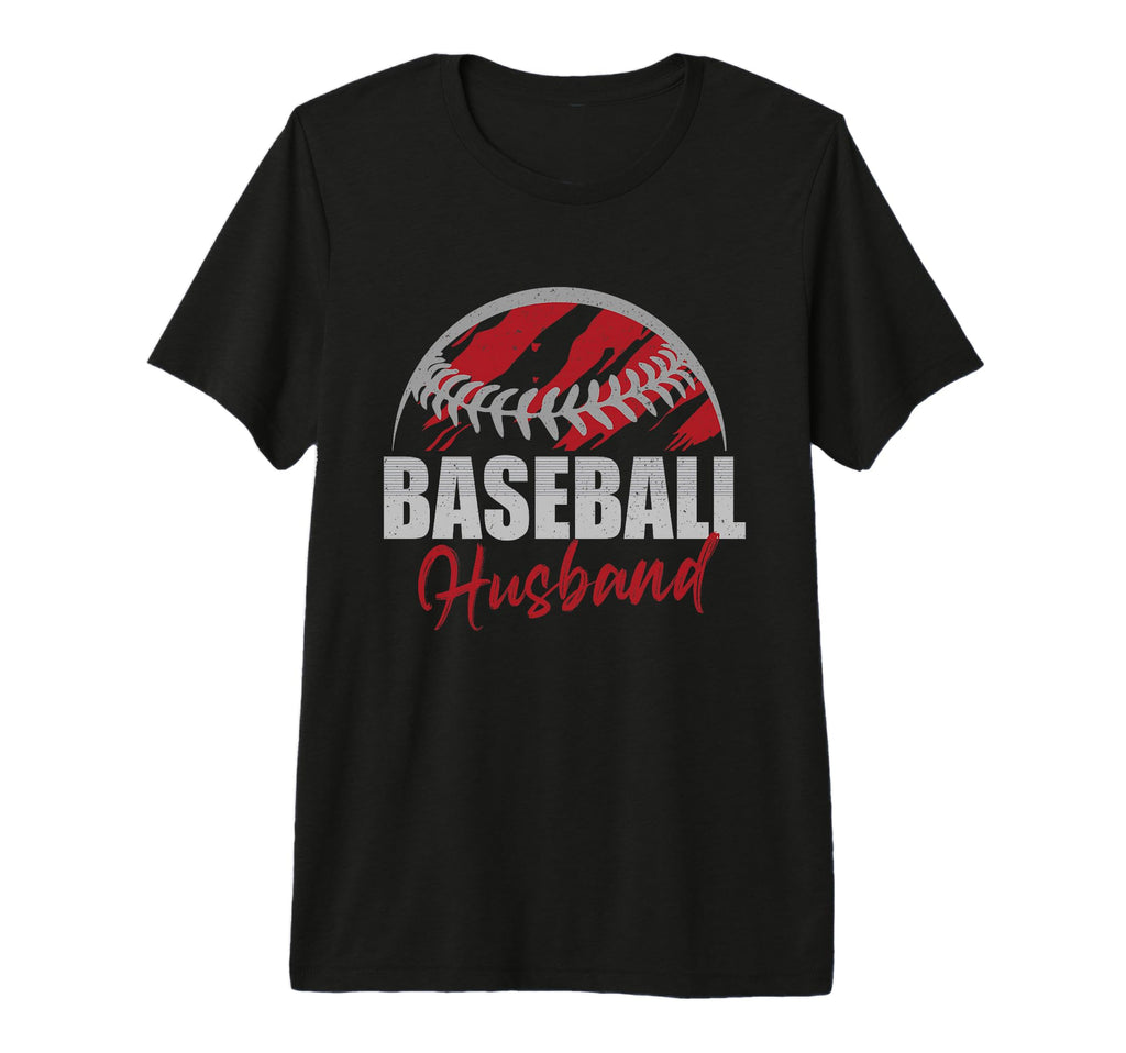 Mens Baseball Husband Life Gifts T-Shirt - Trendy Graphic for Adults - T-Shirt, Sweatshirt, Hoodie