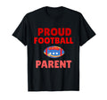 Football Mom Dad Proud Parent Game Day T-Shirt - Unique Graphic for Adults - T-Shirt, Sweatshirt, Hoodie
