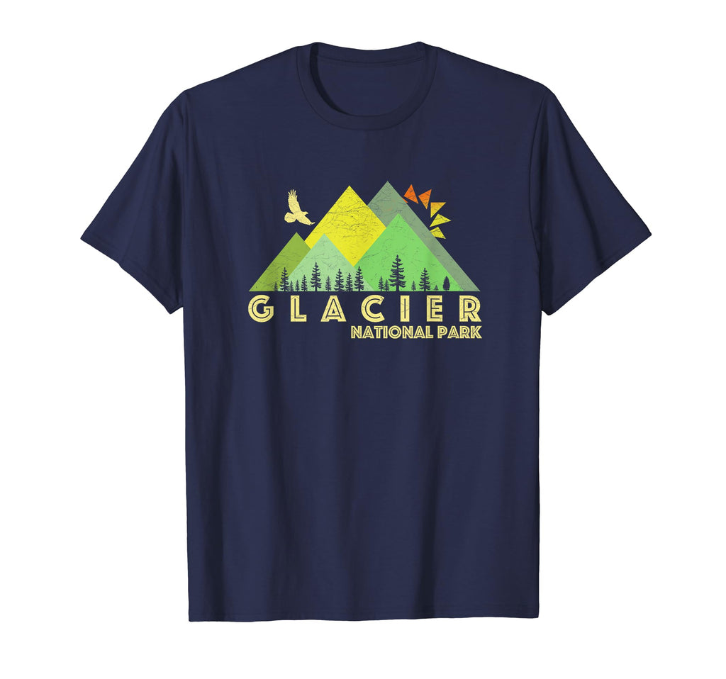Glacier National Park T-Shirt - Casual Everyday Wear for Adults - T-Shirt, Sweatshirt, Hoodie