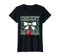 Cricket Mama Coquette Bow Game Day T-Shirt - Aesthetic Graphic for Adults - T-Shirt, Sweatshirt, Hoodie