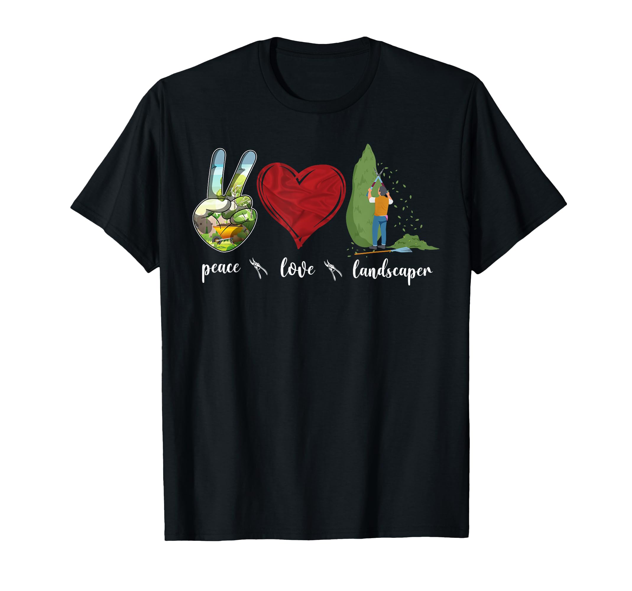 Landscaper Landscaping Landscape T-Shirt - Streetwear Style for Adults - T-Shirt, Sweatshirt, Hoodie
