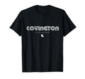 Covington Louisiana La 70S 80S Type T-Shirt - Minimalist Print Men Women - T-Shirt, Sweatshirt, Hoodie