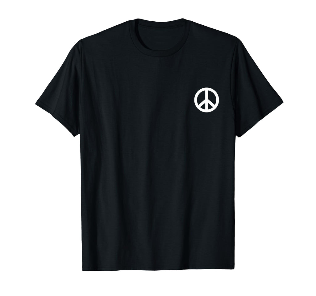 Hippie Peace Sign Costume Symbol Hippy T-Shirt - Novelty Apparel for Adults - T-Shirt, Sweatshirt, Hoodie