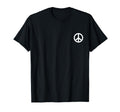 Hippie Peace Sign Costume Symbol Hippy T-Shirt - Novelty Apparel for Adults - T-Shirt, Sweatshirt, Hoodie