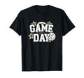 Volleyball Game Day Leopard T-Shirt - Custom Art Print Men Women - T-Shirt, Sweatshirt, Hoodie