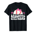 Baseball Girlfriend Groovy Girlfriend T-Shirt - Graphic Print Men Women - T-Shirt, Sweatshirt, Hoodie
