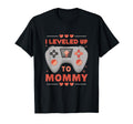 I Leveled Up To Mommy First Mothers Day T-Shirt - Unique Graphic Men Women - T-Shirt, Sweatshirt, Hoodie